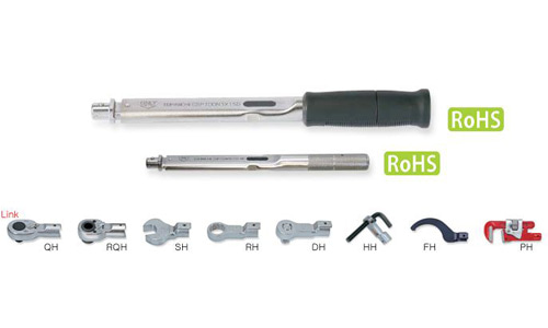 TOHNICHI  CSP/CSP-MH (Interchangeable Head Type Single Function Torque Wrench)